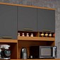 Armário de Cozinha Kit Cabernet Prime 100%MDF, Amendoa com Grafite - Ronipa
