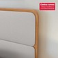 Cama Lopas Casal Loop Amendoa Clean Bege Corano - Amendoa
