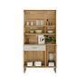Armário de Cozinha 100% MDF Kit Golden 6 Portas Plus Freijó/Soft 