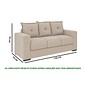 Conjunto de Sofá 3x2 Lugares Santa Catarina Bacetto Bege Conjunto de Sofá 3x2 Lugares Santa Catarina Bacetto Bege