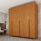 Guarda-Roupa Casal em MDF 6 Portas Tcil Móveis Joinville Cinamomo Guarda-Roupa Casal em MDF 6 Portas Tcil Móveis Joinville Cinamomo