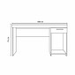 Escrivaninha/Mesa de Computador 1 Gaveta NT 2070 Branco - Notável Escrivaninha/Mesa de Computador 1 Gaveta NT 2070 Branco - Notável