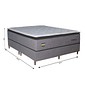Conjunto Box Casal 158cm Valery PKT Molas Ensacadas Espuma D45 - Bom Pastor