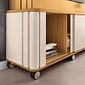 Home Theater Trinus 1.8 Cinamomo Off White HB Móveis 180cm