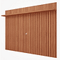 Painel Para Tv Até 70 Polegadas 100% MDF Ripado Trend Permobili Cinamomo Painel Para Tv Até 70 Polegadas 100% MDF Ripado Trend Permobili Cinamomo