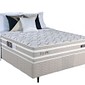 Cama Box Casal + Colchão Design Top Flex Ouro 138X188X70 