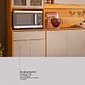 Kit Cozinha Compacta 10 Portas 3 Gavetas Pleno Demobile 218cm - Cinamon/Nude Prime TX