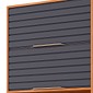 Armário Aéreo Esplendida 80 2 Portas 100% MDF MGM Móveis - Cina/Tit