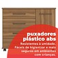 Cômoda Flora Demóbile 4 Gavetas e 1 Porta – Amendola Touch Cômoda Flora Demóbile 4 Gavetas e 1 Porta – Amendola Touch