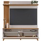 Estante Home NT 1335 Para Tv Até 65" Of White Tx/Freijó Trend Notável Móveis Estante Home NT 1335 Para Tv Até 65" Of White Tx/Freijó Trend Notável Móveis