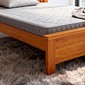 Cama Casal Versati 100% MDF Painel Ripado Bom Pastor - Naturall