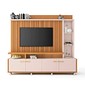 Estante Home  Titan 2.0 HB 4 Portas 200cm - Cinamomo/Off White