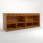 Buffet Classic 4 Portas 100% MDF Ripado para Sala de Jantar Bom Pastor - Natural Buffet Classic 4 Portas 100% MDF Ripado para Sala de Jantar Bom Pastor - Natural