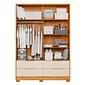 Guarda-roupa Casal Domo 4 Portas com Espelho 157cm Demóbile - Cinam/Of