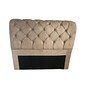 Cabeceira de Cama Box Casal  140cm Estofada Malu Adagio - Castor