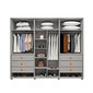 Guarda-roupa Casal 6 Portas 6 Gavetas Versati Bom Pastor 242cm - Bege