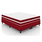 Cama Box Queen  (Colchão + Base) Zeus 158x188 Molas Ensacadas Vermelho Bacceto Cama Box Queen  (Colchão + Base) Zeus 158x188 Molas Ensacadas Vermelho Bacceto