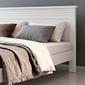 Cama Casal Sedan New Plus MDF Painel Ripado Bom Pastor - Branco Cama Casal Sedan New Plus MDF Painel Ripado Bom Pastor - Branco