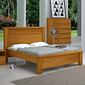 Cama Casal Plus em MDF Naturall - Bom Pastor Cama Casal Plus em MDF Naturall - Bom Pastor