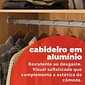 Cômoda 4 Gavetas 1 Porta Abrir Demobile Flora 125cm - Cinamomo/Off White