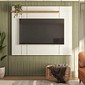 Painel Kiev Para TV até 70 Polegadas - Off White Perolizado/Freijó - Lukaliam Painel Kiev Para TV até 70 Polegadas - Off White Perolizado/Freijó - Lukaliam
