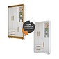 Guarda-roupa Infantil Flocos 100% MDF 3 Portas 2 Gavetas 90cm Tigus