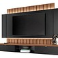 Painel para TV 55 Polegadas HB Móveis Illusion Preto/Nature