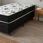 Conjunto Box Solteiro Colchão Exclusive D33 Topázio + Base Ortolike Preto 88x188cm Conjunto Box Solteiro Colchão Exclusive D33 Topázio + Base Ortolike Preto 88x188cm
