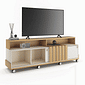 Rack para Sala TV 70 Polegadas HB Móveis Graci 1.8 Frejó/Off White Rack para Sala TV 70 Polegadas HB Móveis Graci 1.8 Frejó/Off White