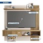 Painel para TV 65 Polegadas Jade 1.8 Caemmun Off White/Buriti Painel para TV 65 Polegadas Jade 1.8 Caemmun Off White/Buriti