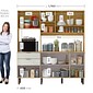 Cozinha Compacta MX Boreal 7 Portas 2 Gavetas 177,9cm Marrocos/Off White