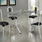 Conjunto de Mesa Teixeira Cabo Frio com 4 Cadeiras Lisboa Branco 120x75 Conjunto de Mesa Teixeira Cabo Frio com 4 Cadeiras Lisboa Branco 120x75