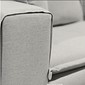 Sofá Búzios 3 Lugares 2,00m com Pillow – Assento em Espuma D33 e Pés de Madeira - Cinza - Design Sofá Búzios 3 Lugares 2,00m com Pillow – Assento em Espuma D33 e Pés de Madeira - Cinza - Design