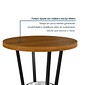 Conjunto Mesa Bistrô Bar com Balde e 2 Banquetas Barcelona Aço - Preto