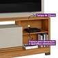 Estante Home Para TV até 50 Polegadas Linea Alagoas – Linea Brasil – Nature/Off White Estante Home Para TV até 50 Polegadas Linea Alagoas – Linea Brasil – Nature/Off White