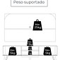 Combo Painel Duna 1.82 Suspensão + Rack Bancada para TV até 65 Polegadas - Cinamomo/Off White