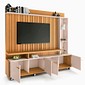 Estante Home  Titan 2.0 HB 4 Portas 200cm - Cinamomo/Off White