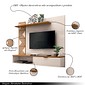 Painel Para TV Até 50 Polegadas Grid 1.6 HB Móveis Off White Cinamomo Painel Para TV Até 50 Polegadas Grid 1.6 HB Móveis Off White Cinamomo