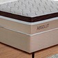 Conjunto Cama Box Casal Absolut 138cm com Molas Ensacadas - Design Colchões