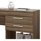 Escrivaninha/Mesa de Computador 2 Gavetas Office Nogal - Notável Escrivaninha/Mesa de Computador 2 Gavetas Office Nogal - Notável