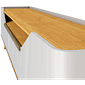Rack Arc 2 Portas Imcal 2.2 Off White/Nature Rack Arc 2 Portas Imcal 2.2 Off White/Nature