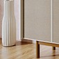 Buffet Dune 4 Portas 1.6 com 1 Gaveta, Off White/Nature - Imcal