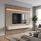 Home Imcal Ripado Prime Led 2.8 277cm Gianduia/Off White