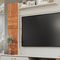 Estante Home para Sala em MDF Riviera TV até 60 Polegadas - Off White/Cinamomo - Permóbili Estante Home para Sala em MDF Riviera TV até 60 Polegadas - Off White/Cinamomo - Permóbili