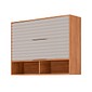 Cozinha Esplêndida 3 Módulos 100% MDF Cristaleira Reflecta com LED - Cinamomo/Of White Cozinha Esplêndida 3 Módulos 100% MDF Cristaleira Reflecta com LED - Cinamomo/Of White