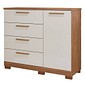 Cômoda Malu Panan 4 Gavetas e 1 Porta 100% MDF– Cinamomo/Off White Cômoda Malu Panan 4 Gavetas e 1 Porta 100% MDF– Cinamomo/Off White