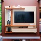 Painel Para TV 60 Polegadas em MDF Treviso Off White/Cinamomo - Permobili Painel Para TV 60 Polegadas em MDF Treviso Off White/Cinamomo - Permobili