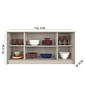 Buffet para Sala 4 Portas em MDF Lia Cimol Off White Buffet para Sala 4 Portas em MDF Lia Cimol Off White