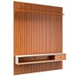 Painel Ripado Home 1.6 para TV até 65 Polegadas Detroit Nature/Off White - Tebarrot