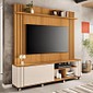Home Theater Trinus 1.8 Cinamomo Off White HB Móveis 180cm